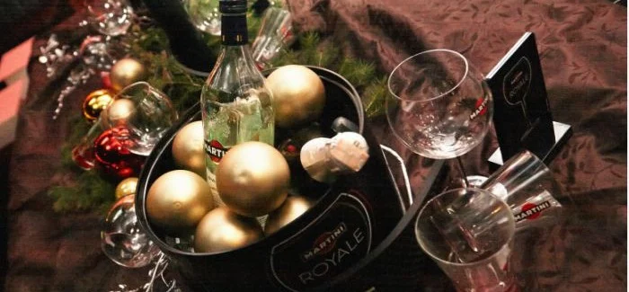 Blagdansko slavlje smo započele uz networking i Martini pjenušac