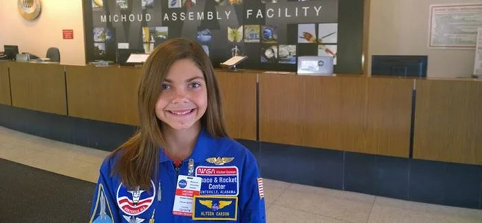 Alyssa Carson želi postati astronaut i letjeti na Mars