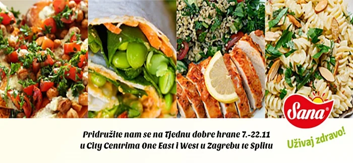 Kuhajte sa Sanom na Tjednu dobre hrane u City Centrima One