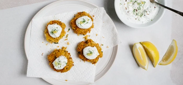 Kroketi od slanutka i Sana hummusa