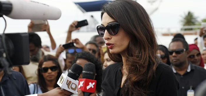 Amal Clooney koristi poznatog muža u dobre svrhe