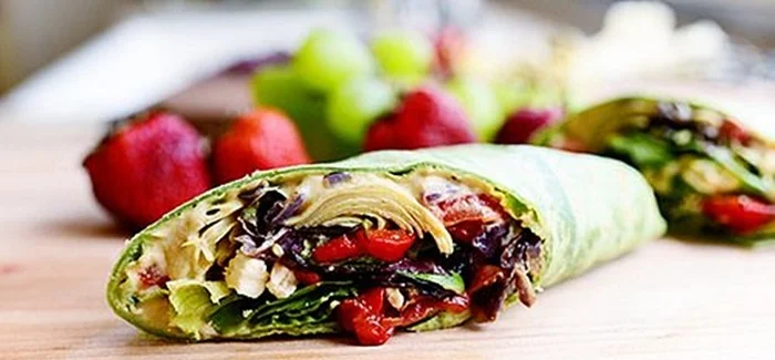 Božanstvene tortilje s povrćem i Sana hummusom