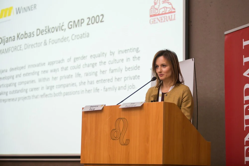 Dijana Kobas Dešković za Mamforce dobila Generali Alumni Achievement Award poslovne škole Bled