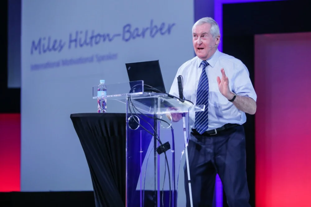 Svjetski poznati motivacijski govornik Miles Hilton-Barber na WinDays17: “Vid bez vizije je apsolutni mrak“