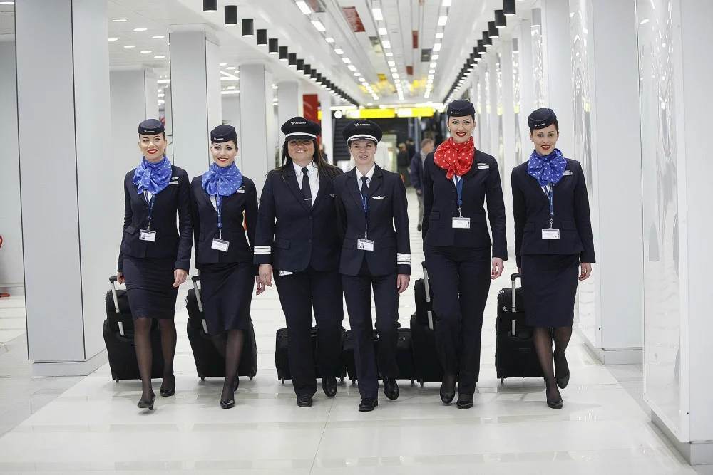 Air Serbia nedavno odradila svoj prvi let s kompletno ženskom posadom