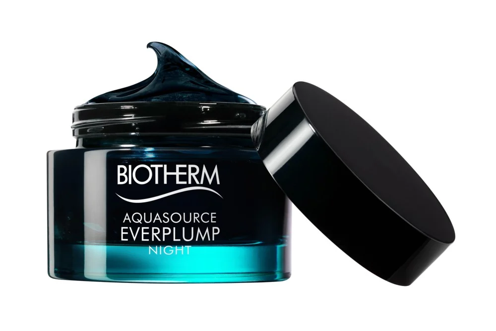 Utonite u san uz opuštajući tretman lica nove maske Aquasource Everplump Night