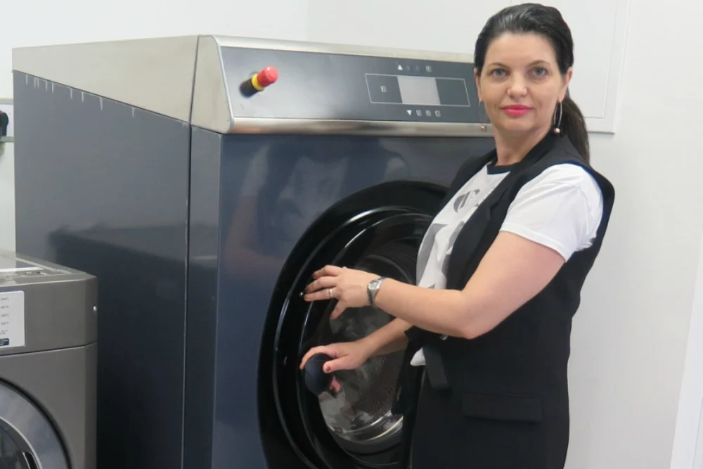 Ruskinja Oksana Goljevački posao iznajmljivanja apartmana proširila najmodernijom praonicom rublja u Zagrebu kojom servisira poslovni i privatni sektor