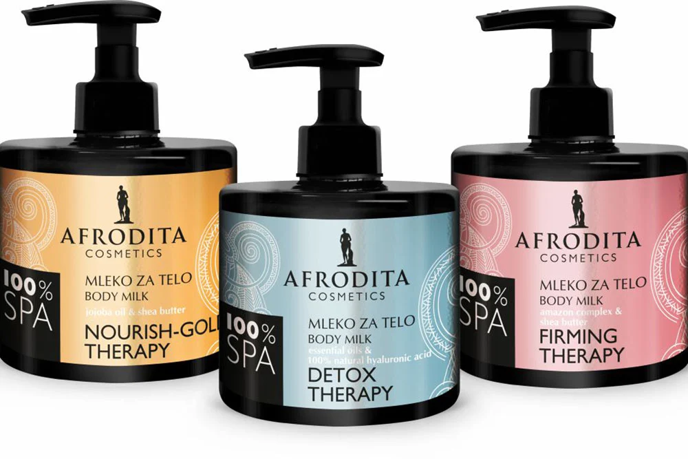 Nova linija za njegu tijela kozmetike Afrodita za potpuni spa doživljaj