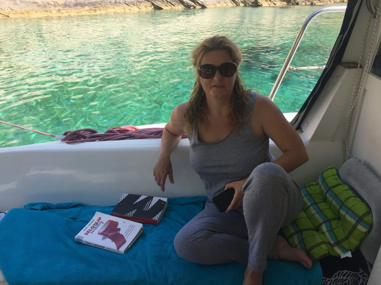 Za Anamariju Cicarelli ljeti je ured na brodu inkubator novih projekata