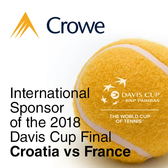 Međunarodna teniska federacija najavljuje partnerstvo s Crowe Globalom u finalu Davis Cupa
