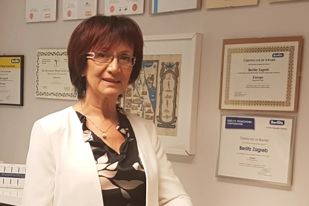Ankica Kutle Beljan prije 20 godina u Hrvatsku dovela prvu globalno prepoznatu Berlitz jezičnu franšizu koja je danas u vrhu po kvaliteti u Europi