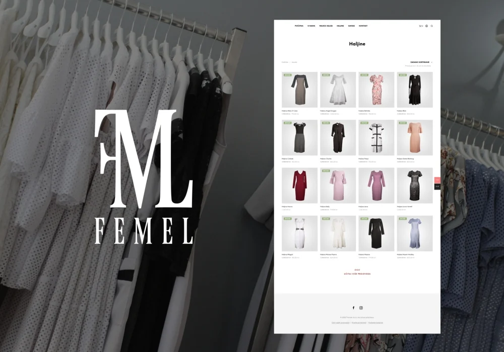 Hrvatski modni brend Femel predstavio webshop koji će svojom unikatnom ponudom osvojiti sve poslovne žene