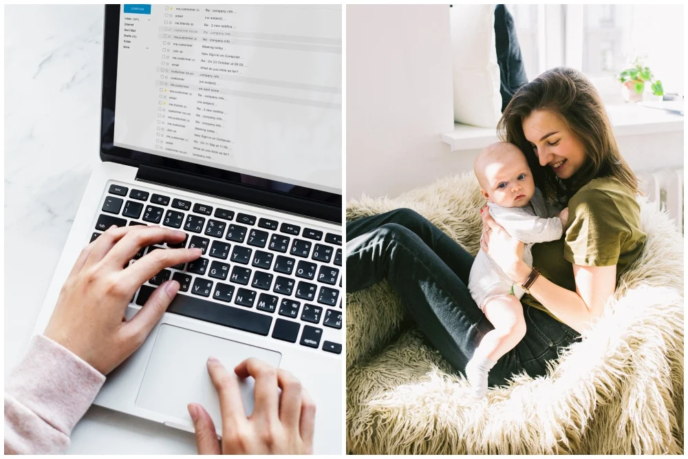 Odabrali smo najslađe Instagram fotke beba na poslu s mamama