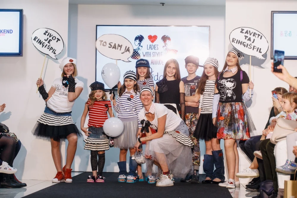 DaVida’s fantastičnom revijom otvorio Kids Fashion Weekend i svjetla pozornice usmjerio na djecu sa stavom