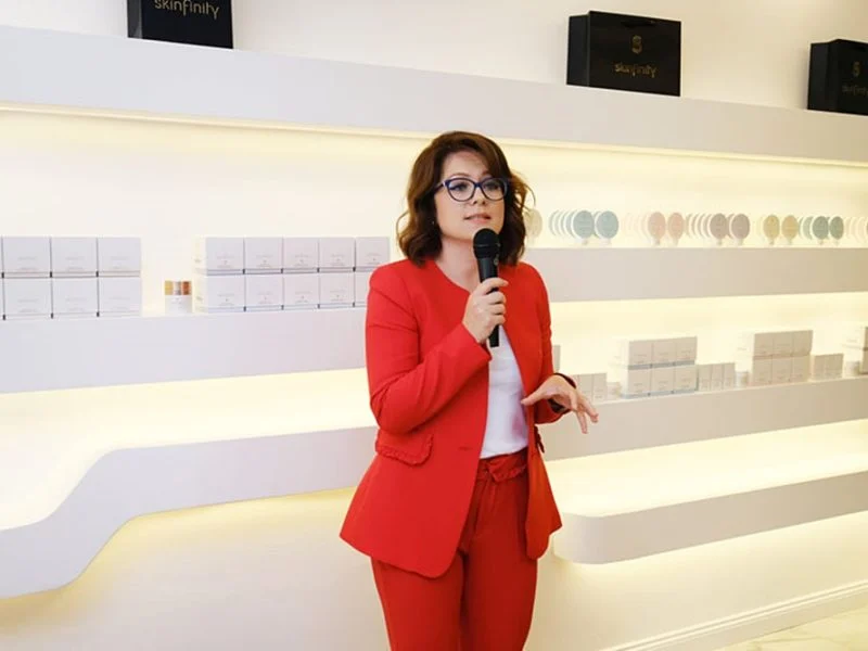 Mirela Ilenić u misiji izgradnje hrvatskog luksuznog brenda kozmetike Skinfinity i edukacije proizvođača i žena