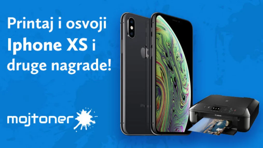 Moj toner te nagrađuje: printaj i osvoji iPhone XS!