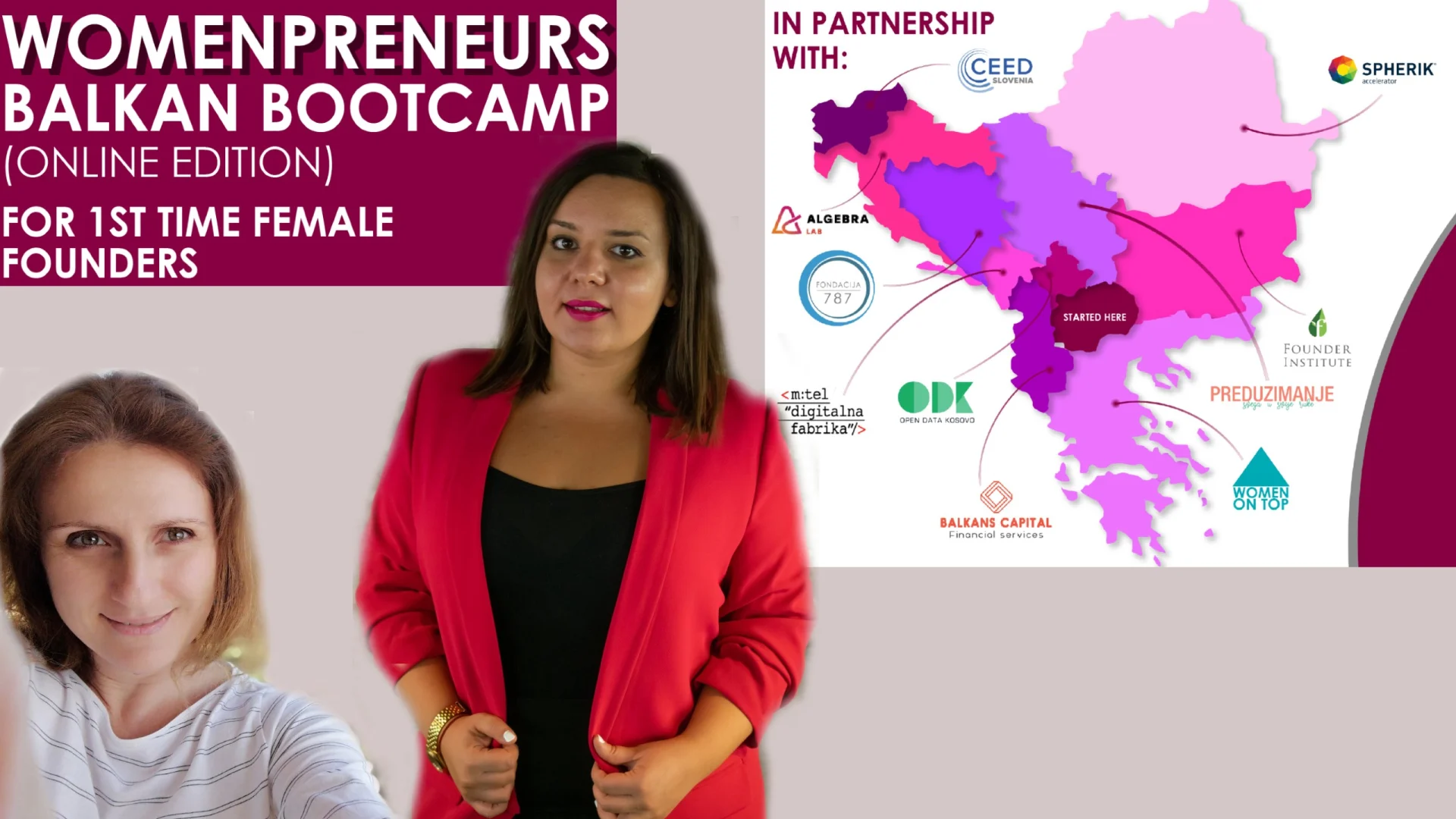 Besplatni Womenpreneurs Balkan Bootcamp za poduzetnice početnice iz 11 zemalja regije!