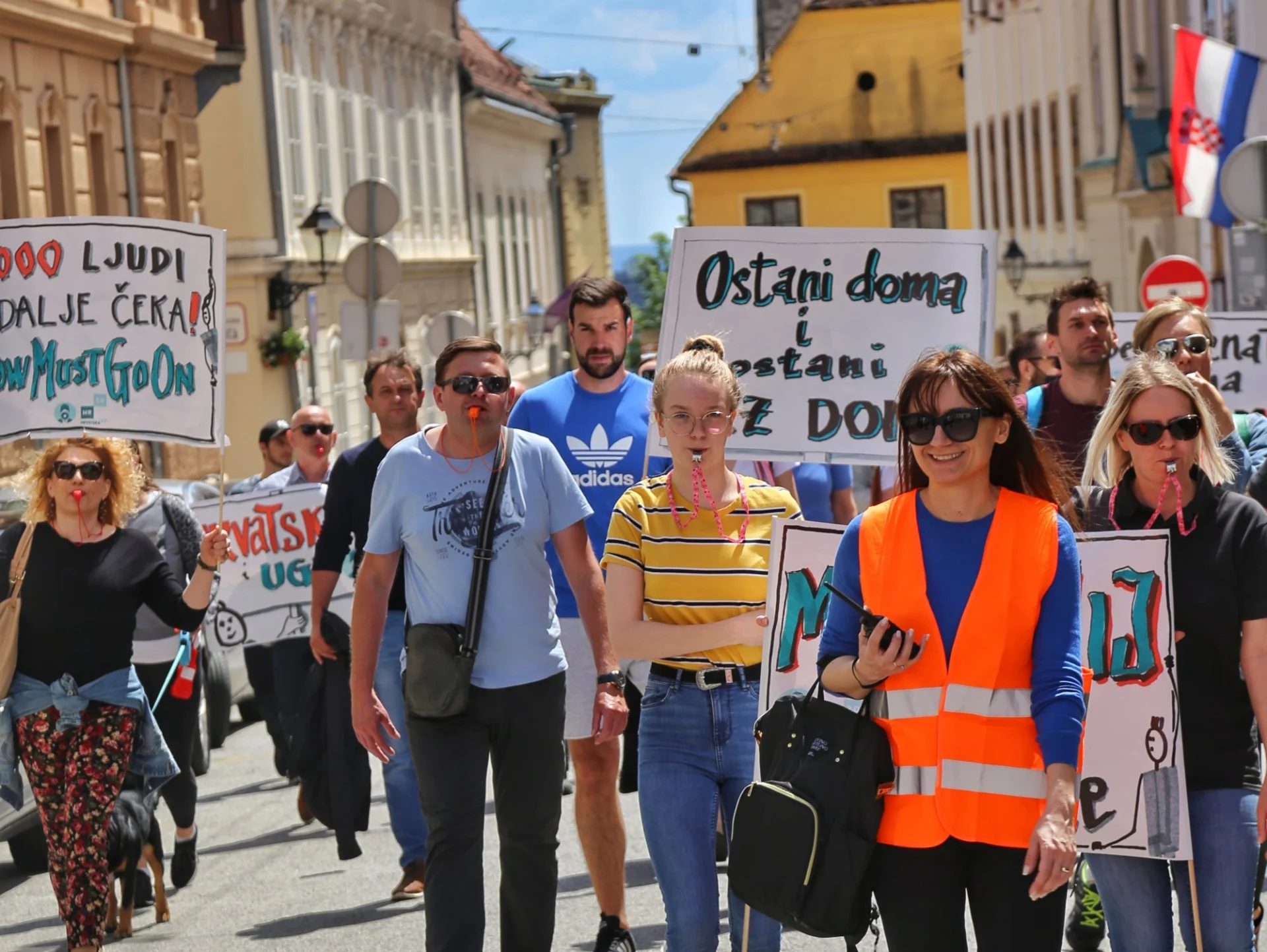 Održan prvi prosvjed poduzetnika u Hrvatskoj