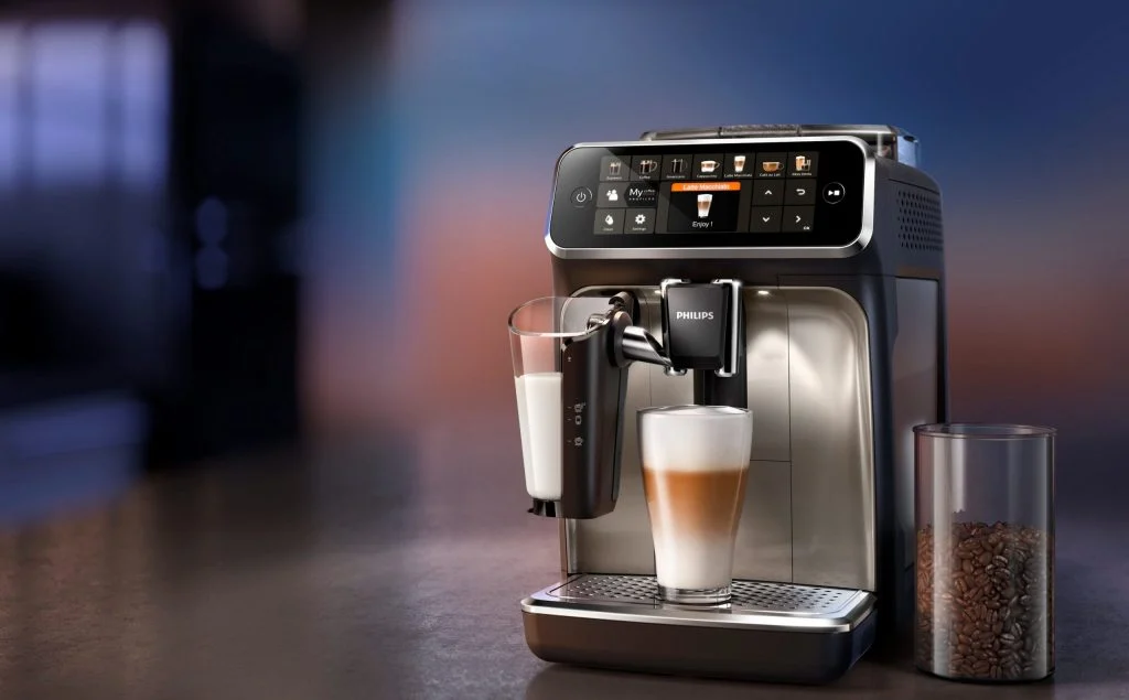 Jedan dodir potreban je za pripremu savršene šalice kave uz Philips LatteGo 5400!