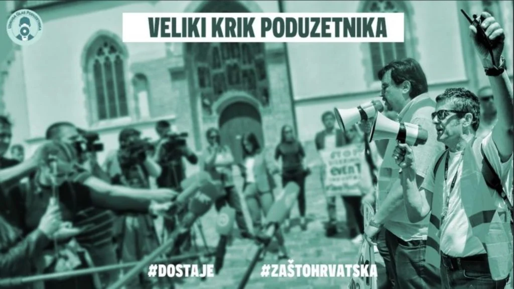 Danas je velika akcija i veliki krik poduzetnika koji će zatresti Hrvatsku!