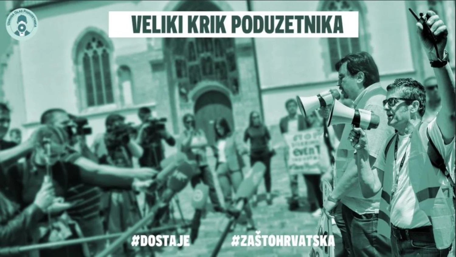 Danas je velika akcija i veliki krik poduzetnika koji će zatresti Hrvatsku!
