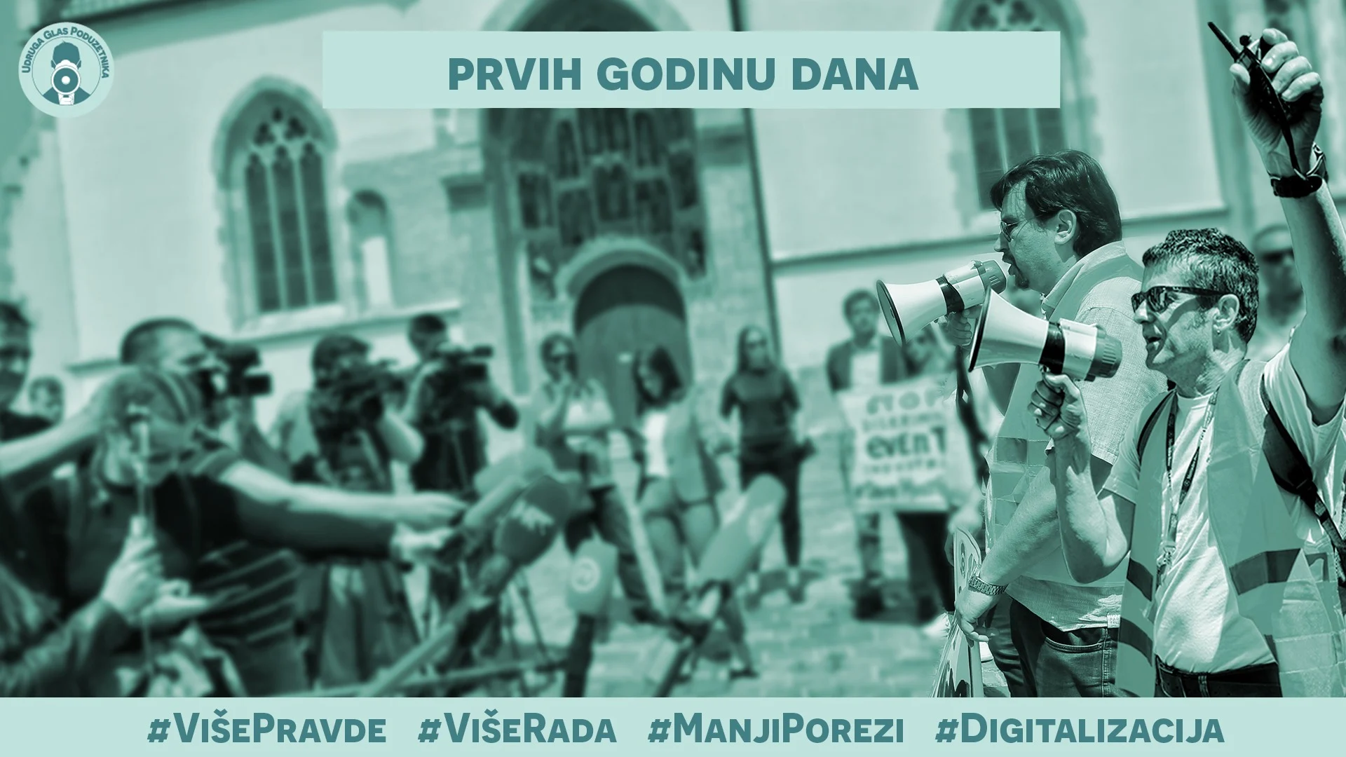 Godinu dana udruge Glas poduzetnika – godina dana borbe za bolje i pravednije društvo!