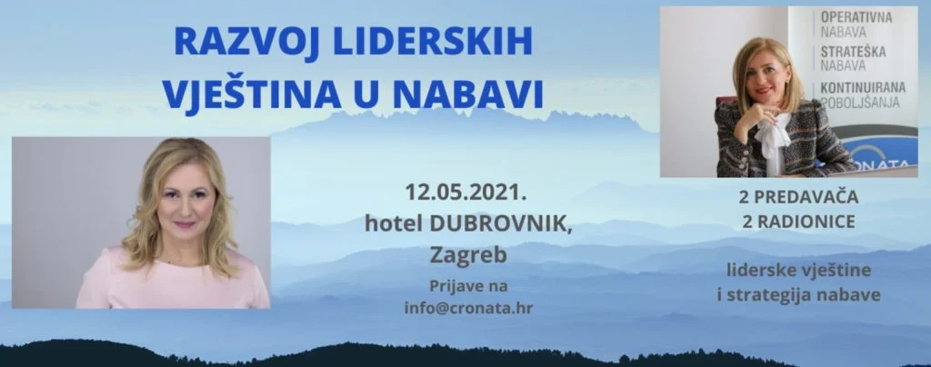 Radionica “Razvoj liderskih vještina u nabavi” za sve koji žele postati izvrsni lideri!