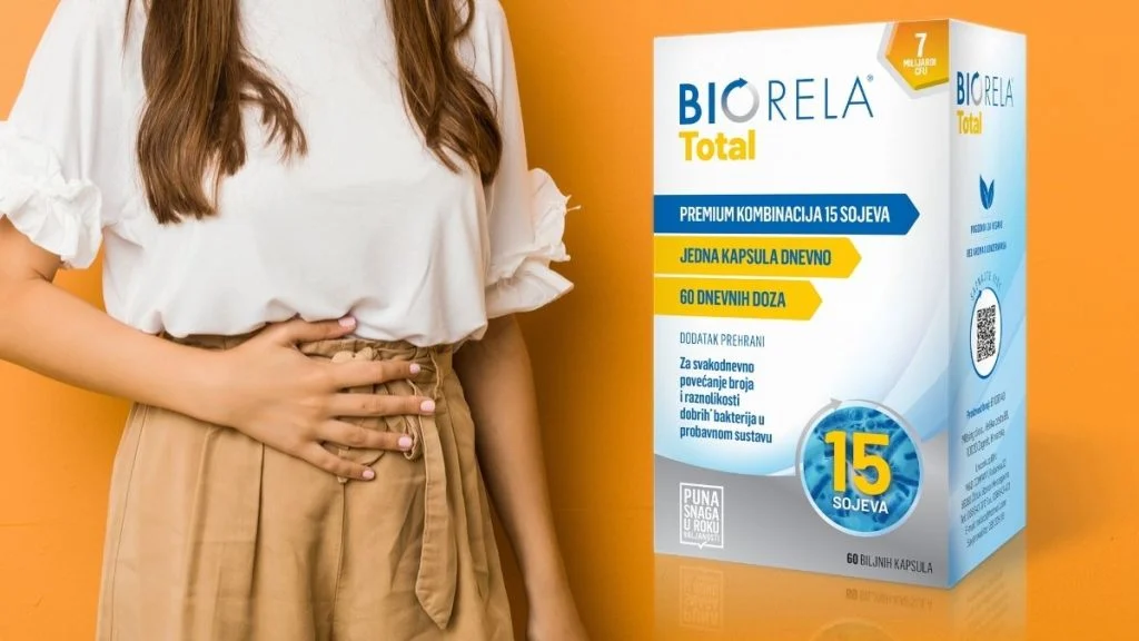 Umirite crijeva jednom Biorela Total kapsulom dnevno