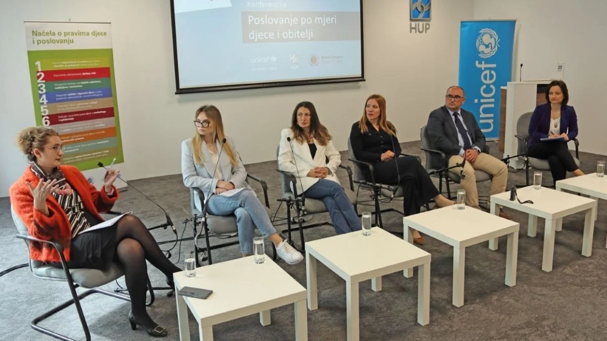 Na konferenciji UNICEF-a i HUP-a „Poslovanje po mjeri djece i obitelji“ predstavljeni rezultati provedenog istraživanja