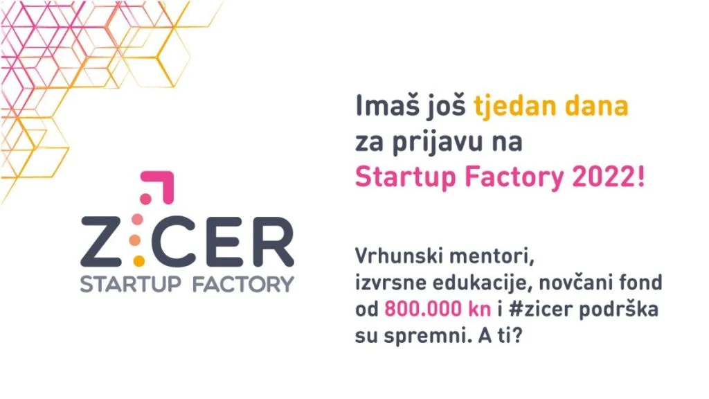 Prijave za novu generaciju najvećeg hrvatskog startup akceleratora otvorene još tjedan dana