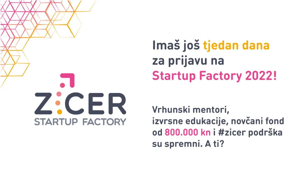 Prijave za novu generaciju najvećeg hrvatskog startup akceleratora otvorene još tjedan dana