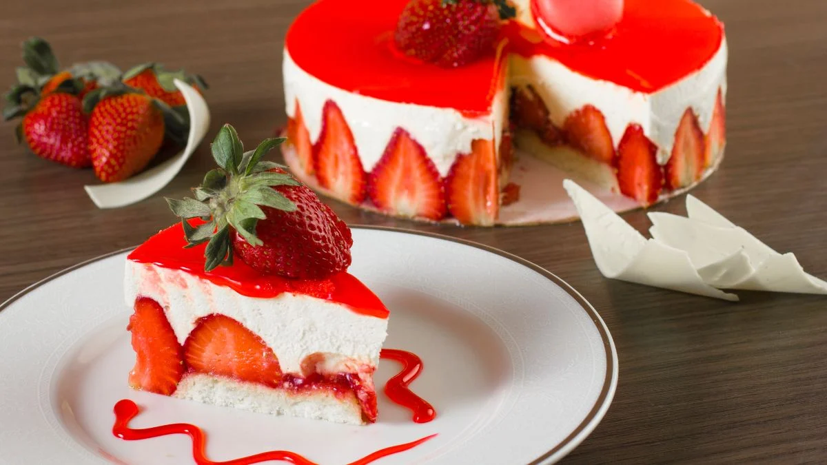 Voćna torta s jagodama za koju ne morate paliti pećnicu