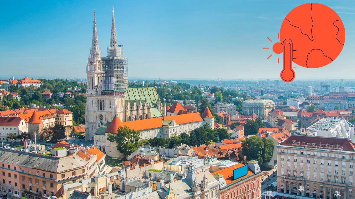 Kraj toplinskog vala: za vikend temperature i 10-ak stupnjeva niže. Prijeti nevrijeme