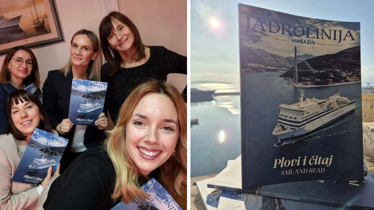 Jadrolinija objavila svoj prvi magazin: Uredništvo čine samo – žene!