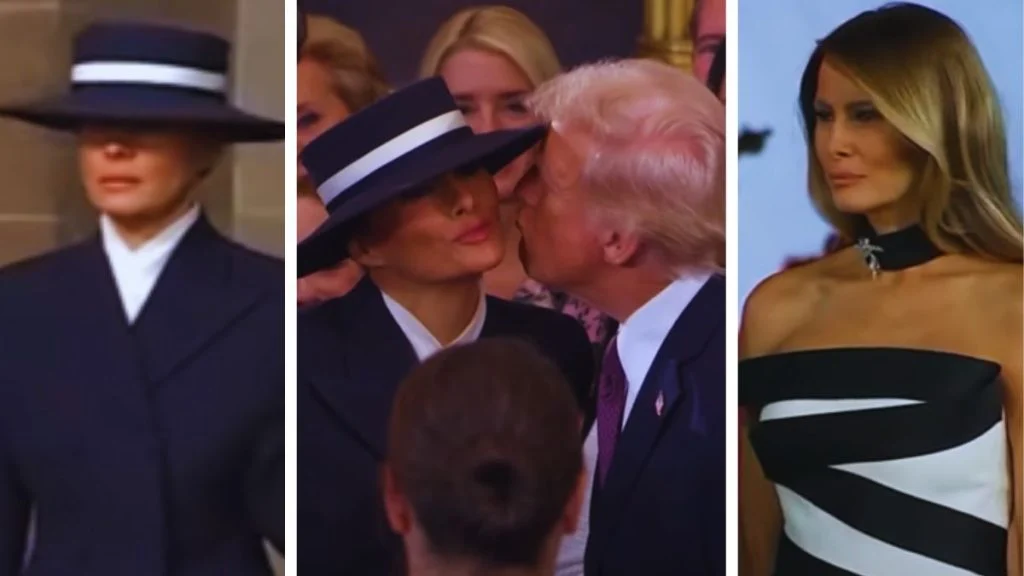 VIDEO Nepogrešiv stil prve dame: Melania Trump na inauguraciji šeširom poslala poruku