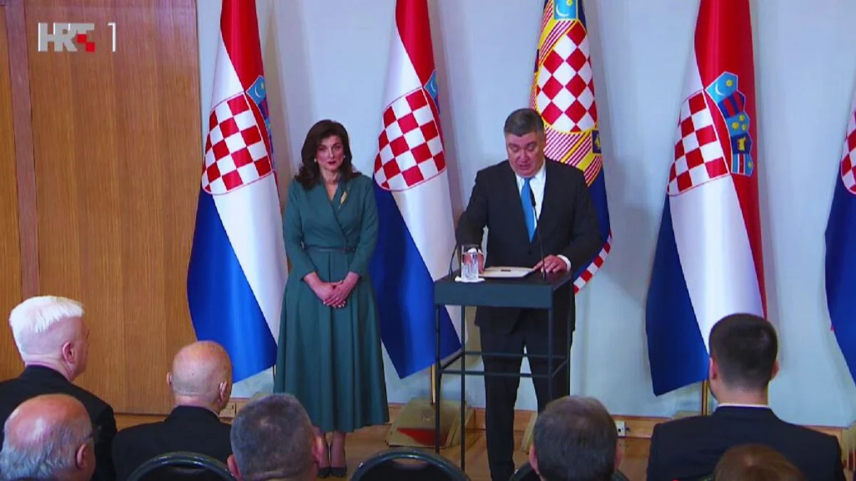 Nepogrešiva Sanja Musić Milanović. Sviđa li vam se njezin styling za inauguraciju?