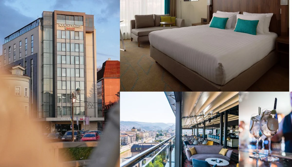 Izlet ili poslovni put u Sarajevo? Hotel Courtyard by Marriott Sarajevo nudi besprijekornu uslugu