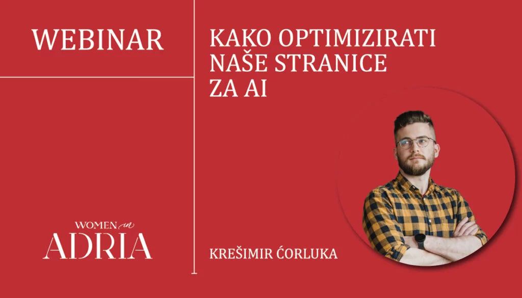 4.7.2025. online: Kako optimizirati naše stranice za AI?