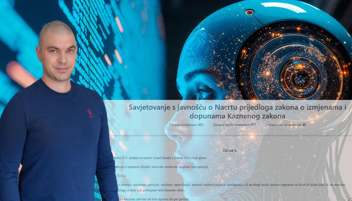 Umjetna inteligencija ulazi u Kazneni zakon: Ive Botunac iz udruge CRO AI upozorava na opasne rupe