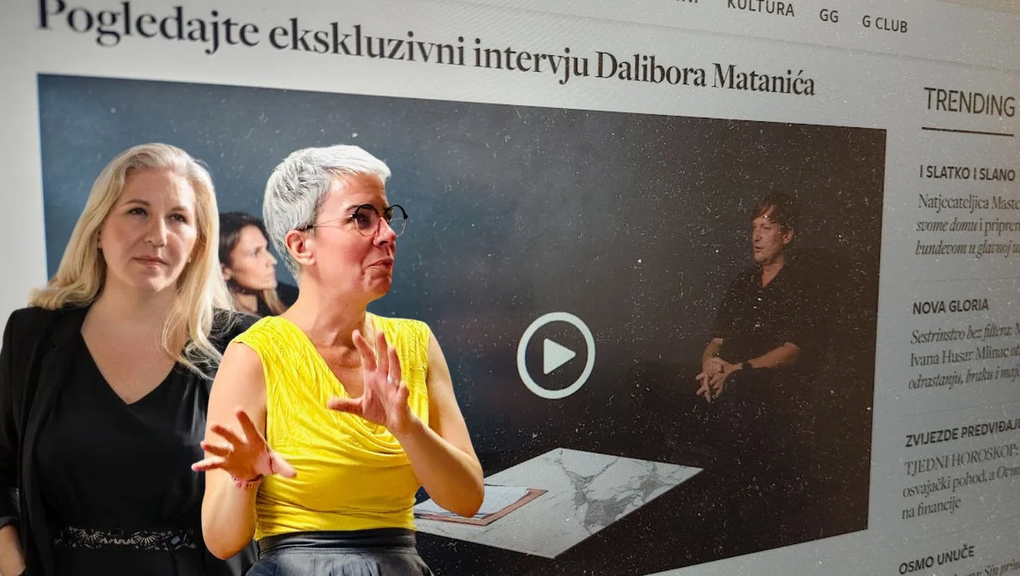 Kritika intervjua s Daliborom Matanićem: ‘Žrtve su izbrisane, on sebe stavlja u ulogu žrtve!’