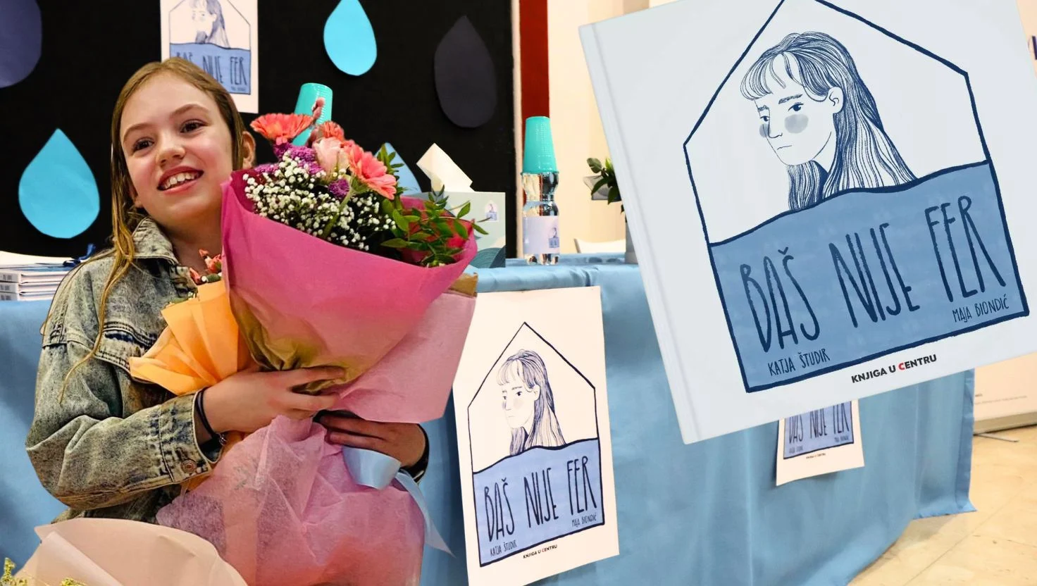 Katja (10) objavila svoju prvu knjigu –  o razvodu roditelja: “Pročitao sam njenu priču i ostao bez daha!”