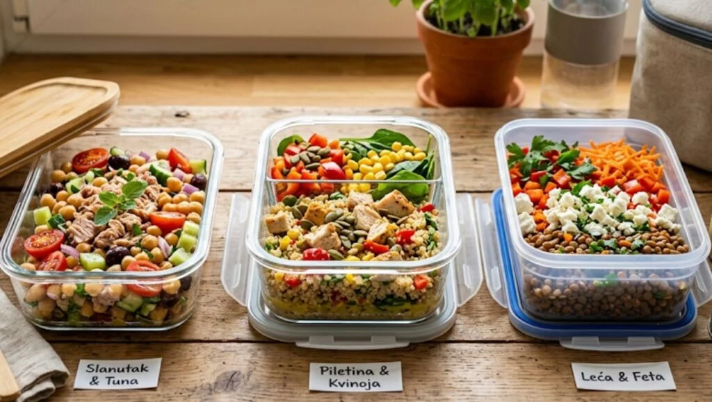Nema više izgovora za brzu hranu: Tri zdrave proteinske salate koje možete pripremiti noć ranije
