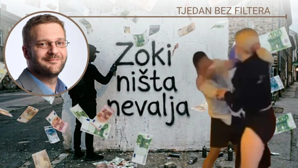 Tko grafitira, profitira, tko udara je potresen, a tko pita je provokator