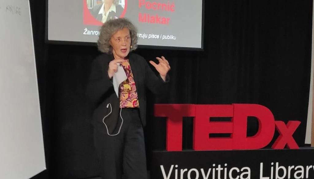 sandra pocrnić mlakar, književnost