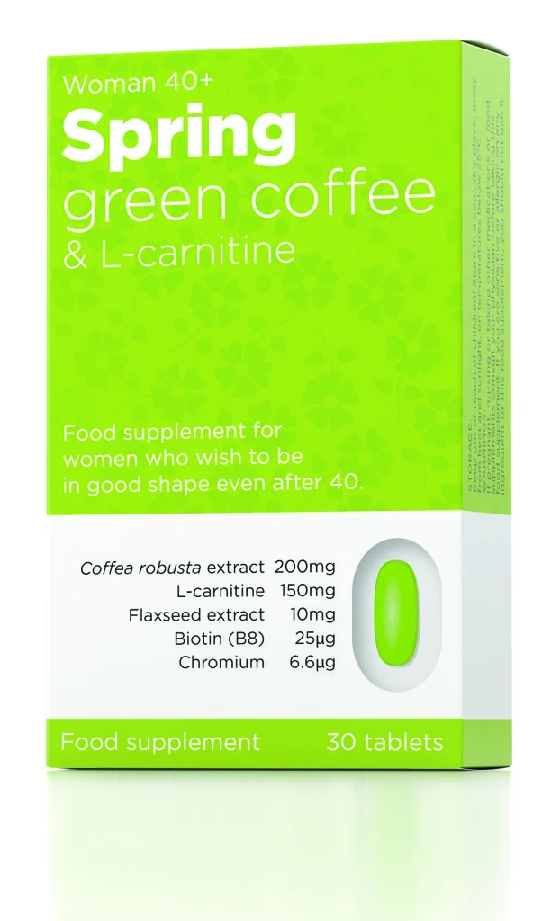 SPRING green coffe zrcalno