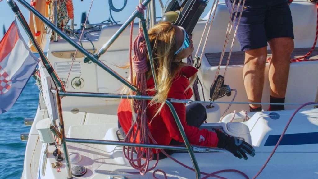 predsjednica Jedriličarskog kluba Delfin Pula